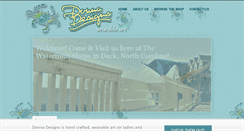 Desktop Screenshot of donnadesignsobx.com
