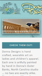 Mobile Screenshot of donnadesignsobx.com